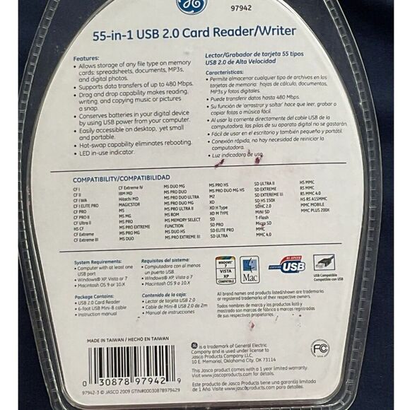 G.E. Card Reader/Writer - Picture 3 of 3